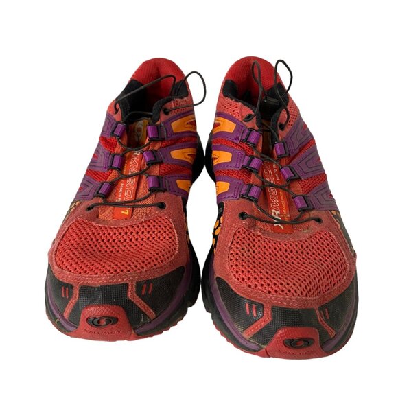 Salomon XR Mission I orange running shoes training hiking contagrip wms 7.5 - Picture 5 of 8